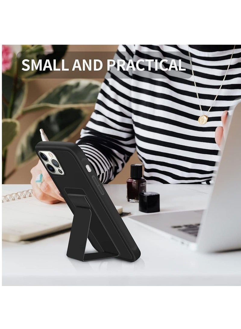 Case/Cover Compatible with iPhone 13 Pro Max Slim Hard Silicone Gel Rubber Premium TPU Fold able Magnetic Kickstand Case Anti-Scratch,Anti-Fingerprint. (iPhone 13 Pro Max,) - Image 5