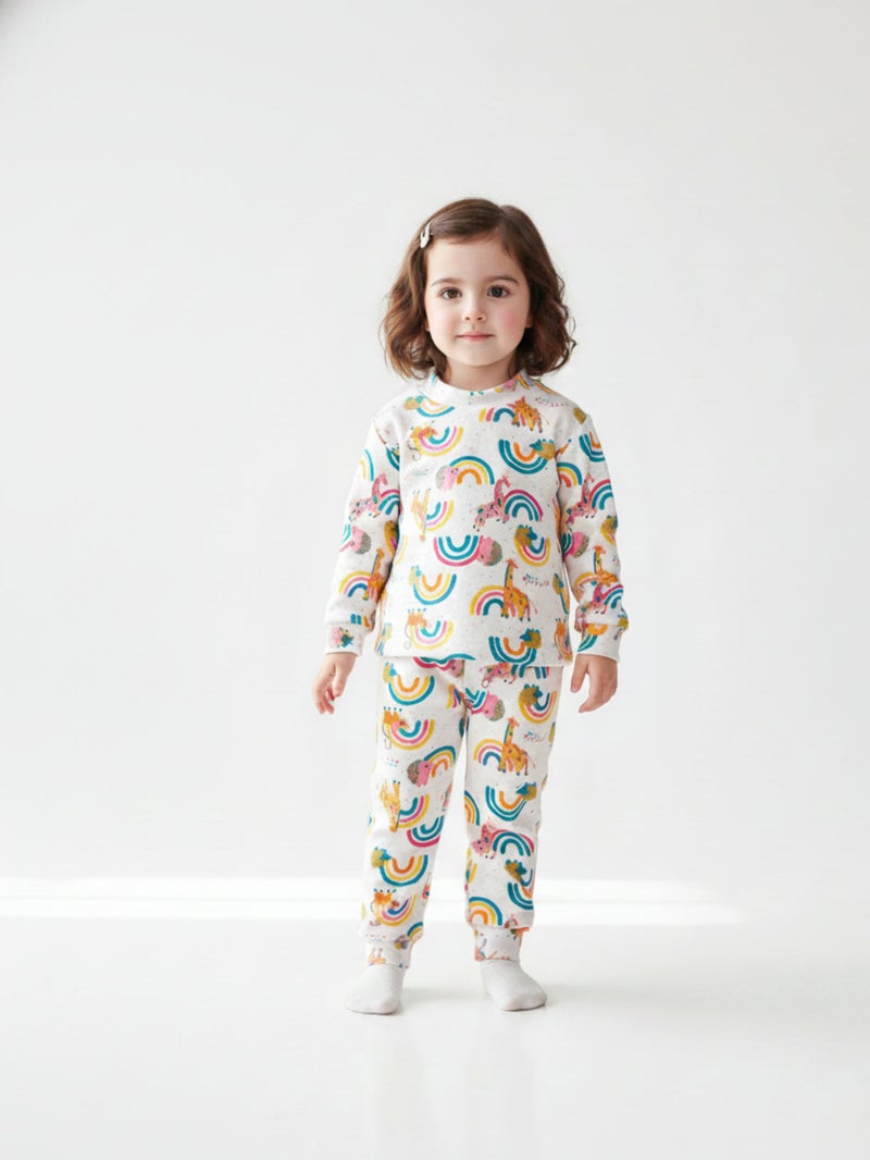 Cloud Fashion Printed Warmy Set - Image 1