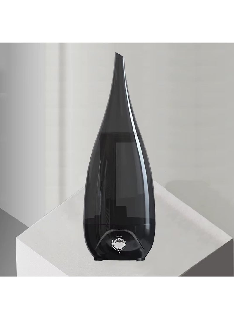 جهاز ترطيب هواء بارد سعة 3 لترات للمنزل والمكتب وغرفة الأطفال تصميم محمول يمكن وضعه على الأرض أو الطاولة، مزود بتحكم يدوي وهيكل آمن للأطفال - Image 2