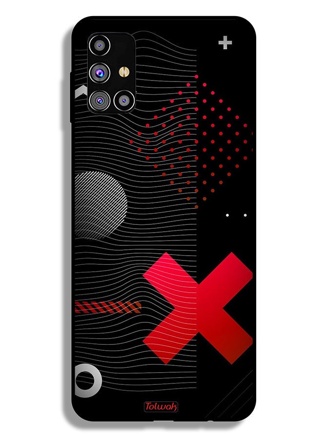 Tolwak Samsung Galaxy M31s Protective Case Cover Cross Sign - Image 2