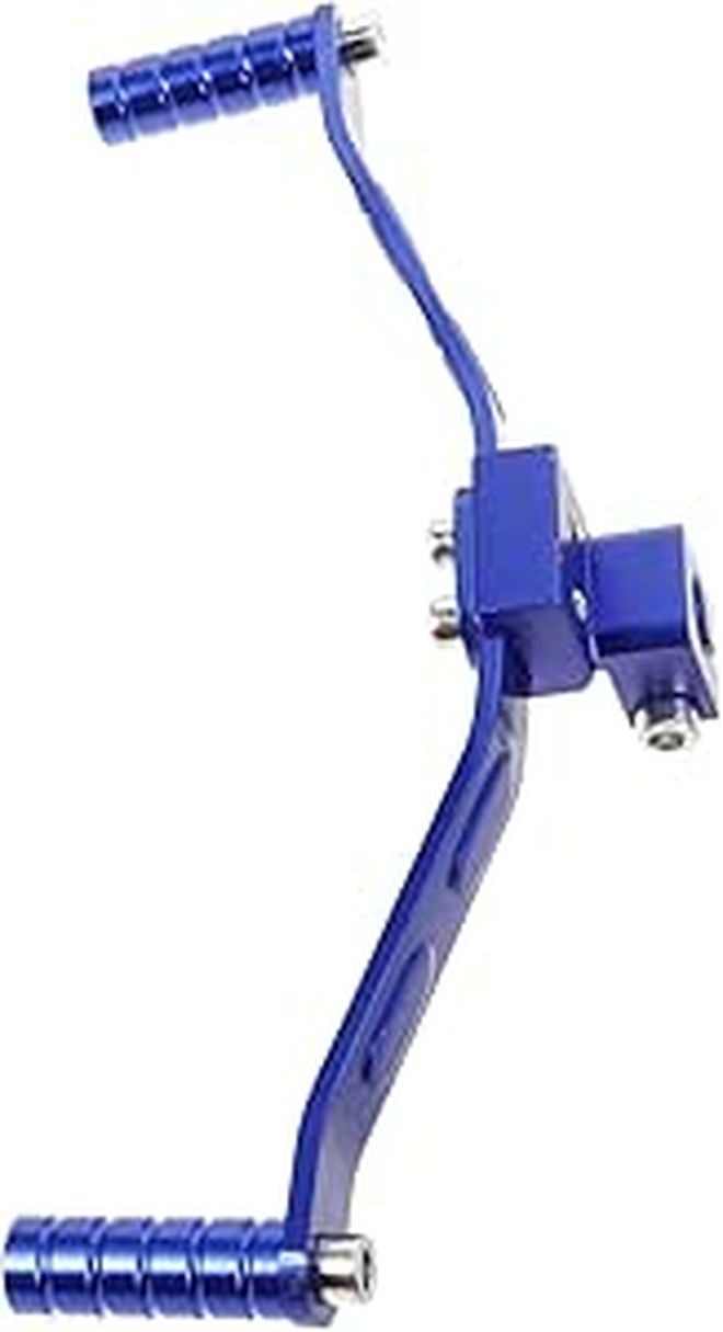 Blue CNC Machined Motorcycle Gear Shift Lever for Pit Dirt Bikes - Image 1