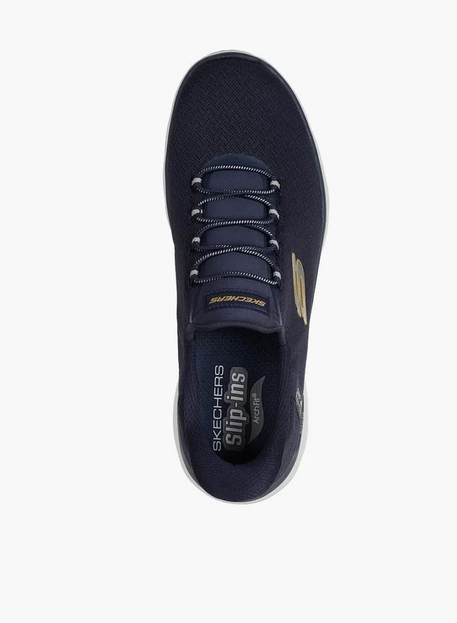 Skechers NAVY Men Arch Fit Summits Slip-On Sports Shoes for Men | Best Price UAE