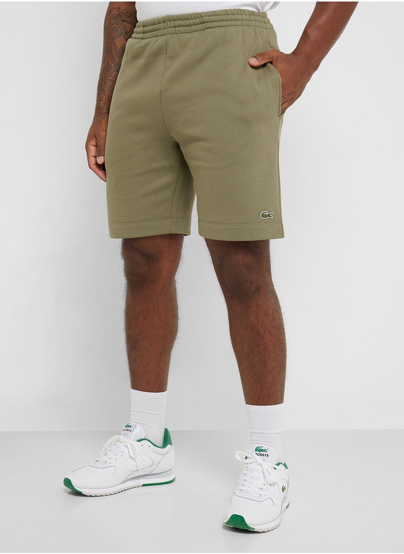 LACOSTE Logo Drawstrings Shorts  - Image 1