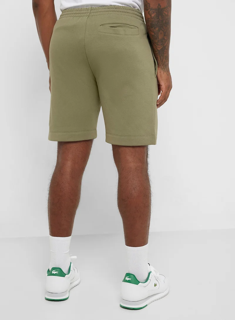 LACOSTE Logo Drawstrings Shorts