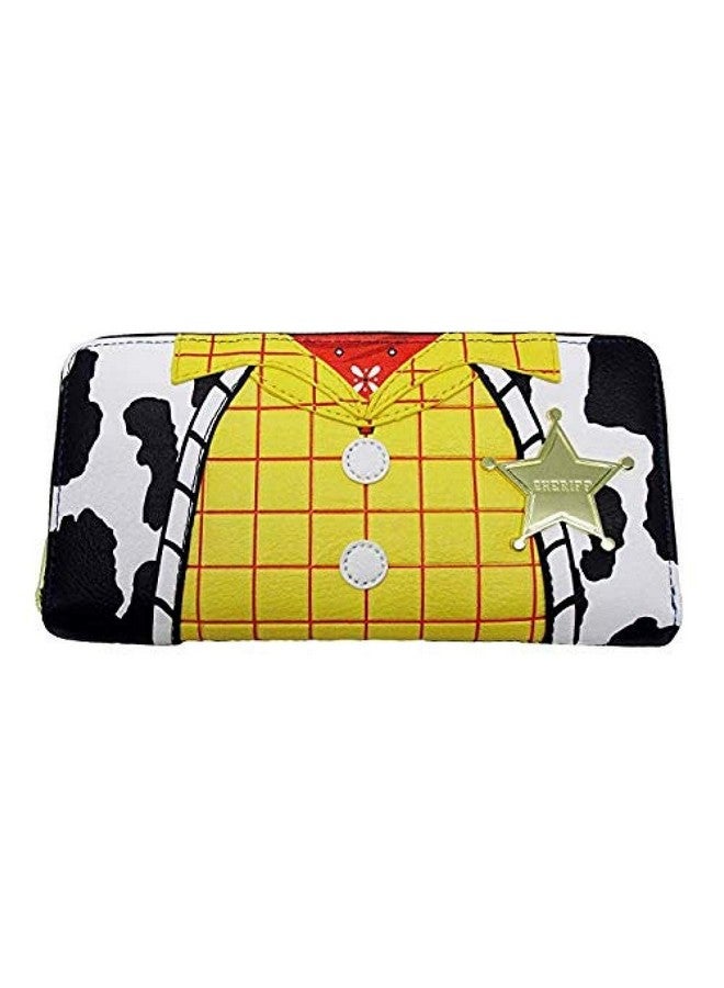 Loungefly محفظة زيبراوند وودي من ديزني بيكسار قصة لعبة متعددة الألوان قياسية