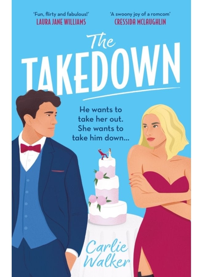The Takedown A fun enemies to lovers fake dating spy romcom - Paperback