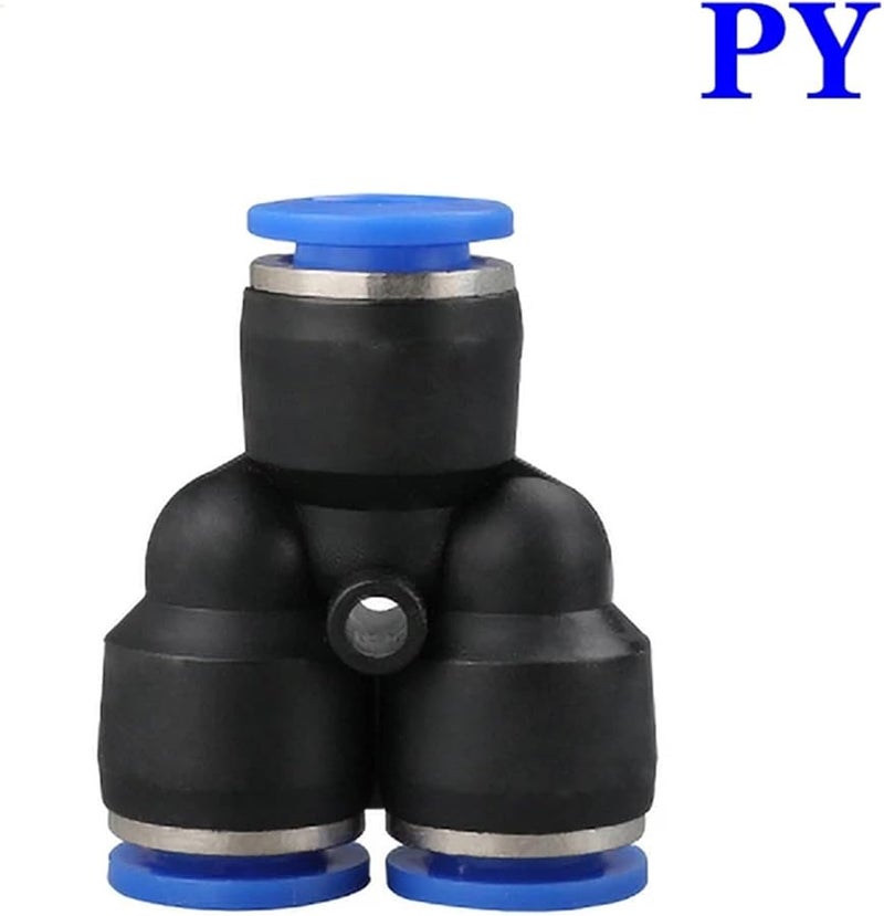 Pneumatic Fittings PY PU PV PE HVFF SA Water Pipe Connectors OD 4MM Quick Couplings - Image 3