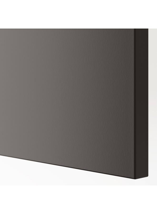 erorex Door With Hinges, Dark Grey, 50X229 Cm - Image 4