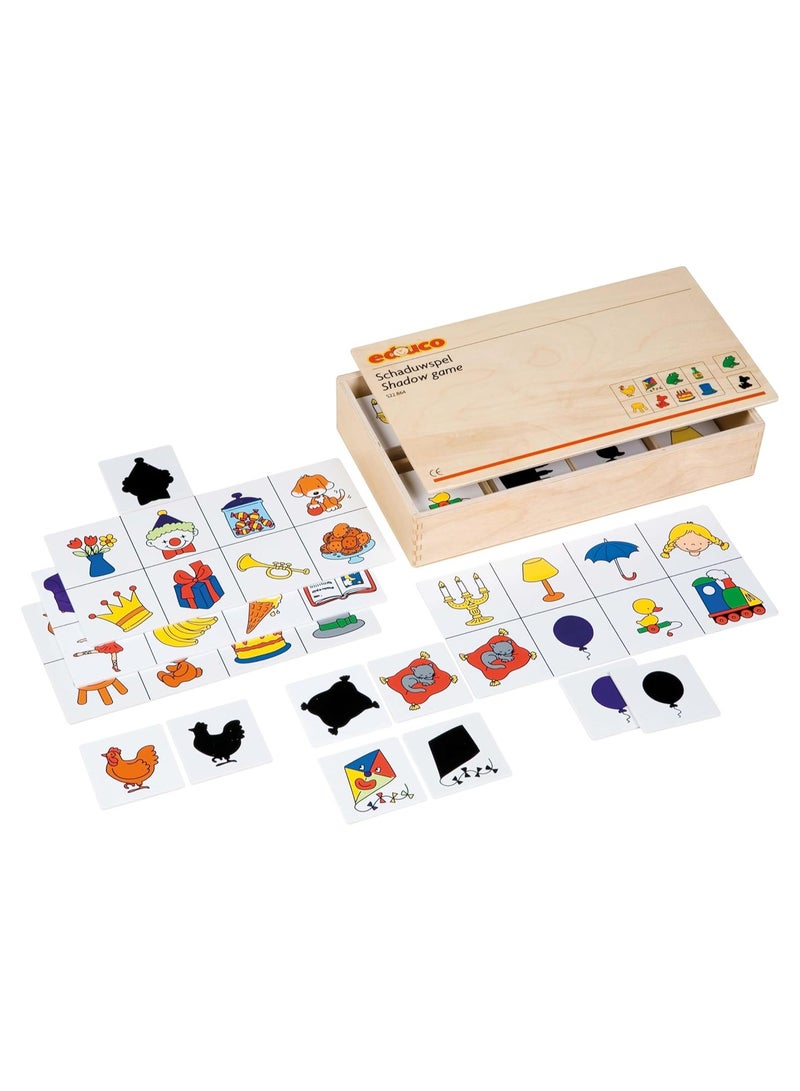 Shadow Game Engaging Memory And Matching Activity Set
