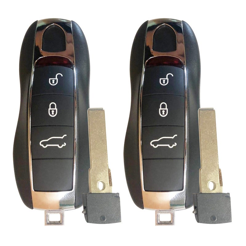 Keyless Entry Remote Car Key Fob for Porsche Panamera 911 Cayenne KR55WK50138by AUTOKEYMAX Pair