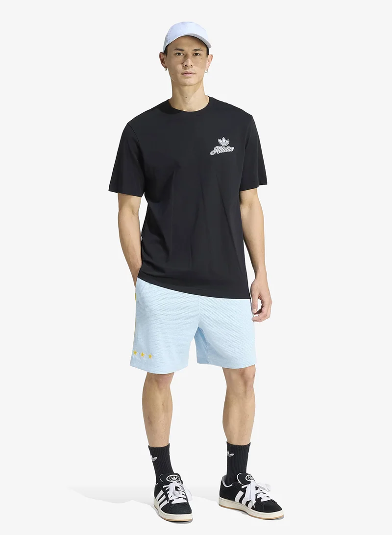 Adidas Originals ICEBLU Essential Logo Shorts for Men | Best Price UAE