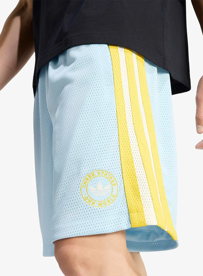 Adidas Originals ICEBLU Essential Logo Shorts for Men | Best Price UAE