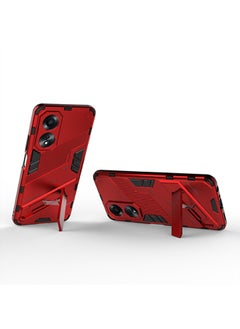 Generic OPPO A58 4G Cover Case (not for 5G) Protector Accessories Camera Protection Shockproof with Anti-scratches Anti-drops Anti-fingerprints Protective Back Cover with Adjustable Kickstand  - Image 3