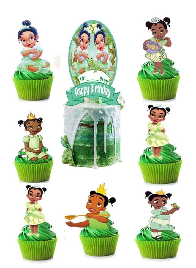 Losede 25PCS Cake Toppers Cupcake Toppers Cake Decorations Birthday Party Supplies Decorations (Style 6) - Image 1