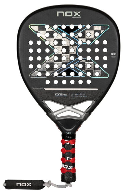NOX AT GENIUS Attack 18K 2024 Padel Racket by AGUSTIN TAPIA
