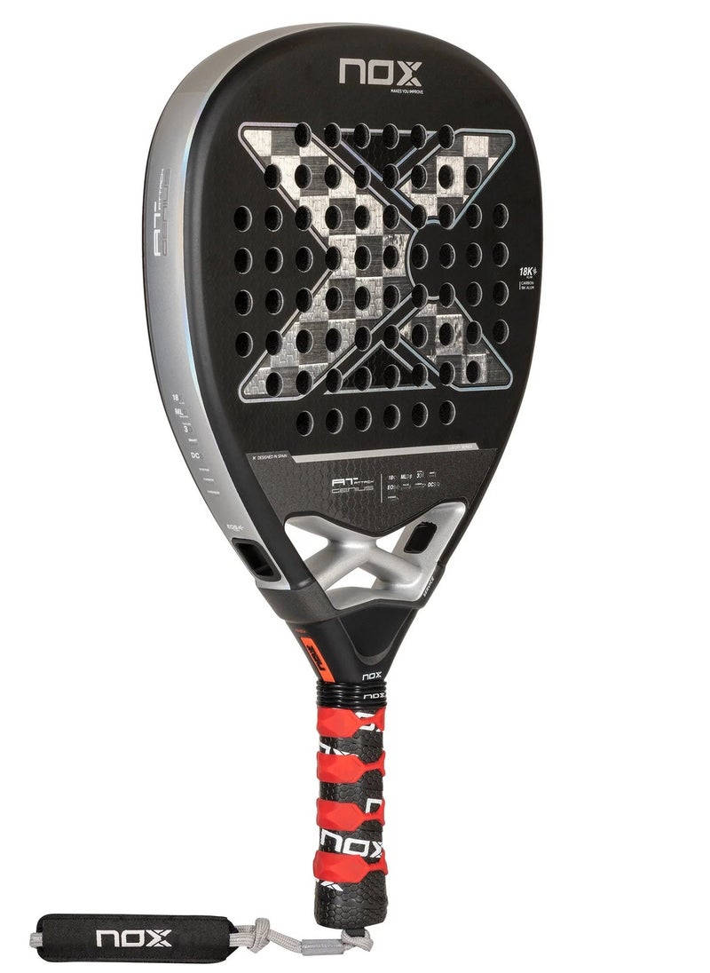 NOX - NOX AT GENIUS Attack 18K 2024 Padel Racket by AGUSTIN TAPIA - Image 1