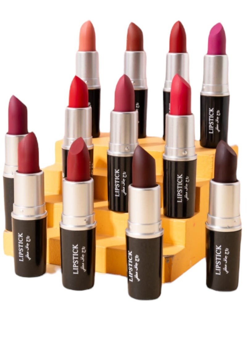 FOR LOVER 12-Piece MAKE UP Lipstick - Image 3