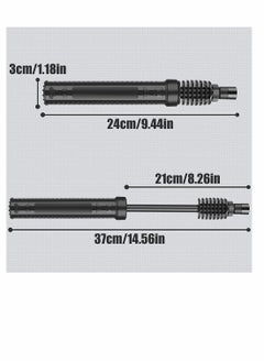 Excefore Portable Air Pump Sports Ball Tool Inflator Ball Pump with 1 Pcs Needles 1 Pcs Valve Adapter for Football Basketball Volleyball Rugby Balloons Swim Inflatables  - Image 5