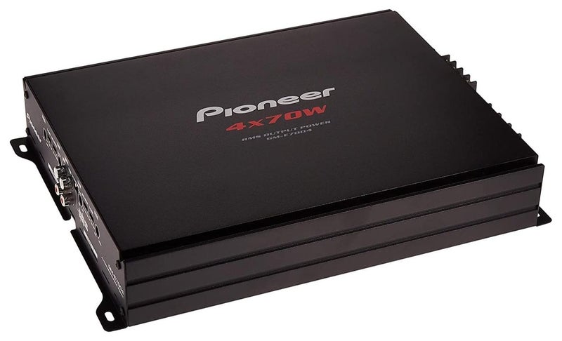 Pioneer مضخم صوت بقدرة 4 قنوات قابل للجسر مع تعزيز الجهير - Image 1