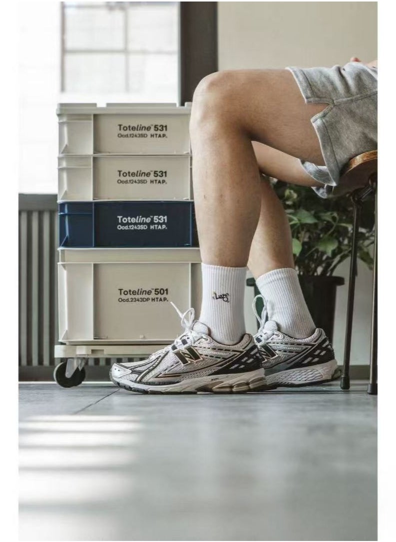 New Balance - 1906R Athlesiure/Colorblock Sneakers Shoes Silver/Metallic/White For Men/Women/Students - Image 1