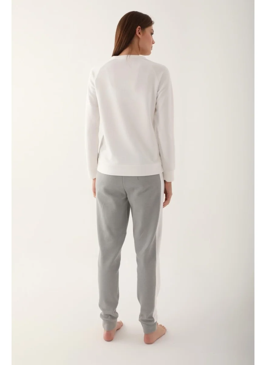 بيير كاردان Women's 2 Yarn Winter Pajama Set