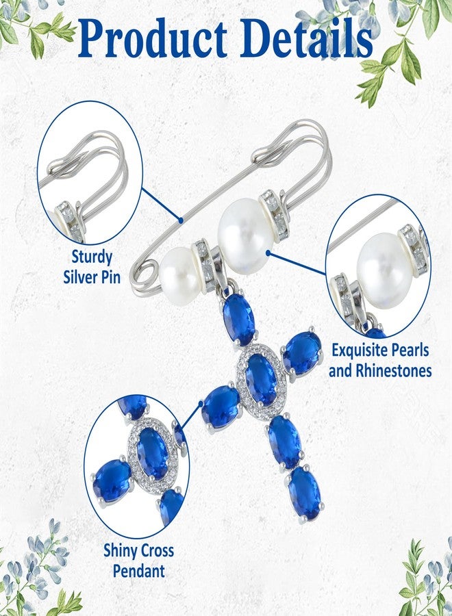 LIKEYO Something Blue Gift for Bride - LIKEYO Wedding Keepsake Gifts Something Blue Bouquet Charm for Bride, Bridal Shower Pins for Bouquets, Garter, Dress, Shoe form Mom Grandma Sister Friend, Bridal Accessories - Image 3