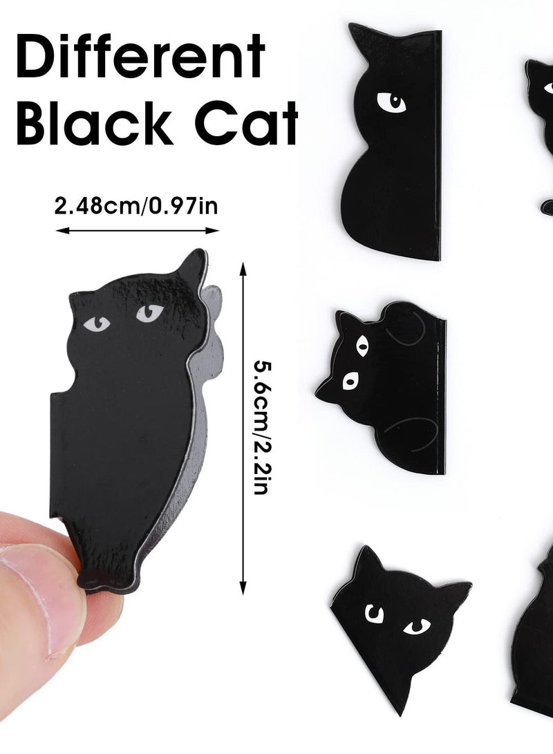 Excefore Magnetic Bookmarks, Inspirational Quotes 6 Pieces Assorted Cute Book Markers Clip Set Kawaii Cat Magnet Page Markers for Students Teachers School Home Office Supplie  - Image 4
