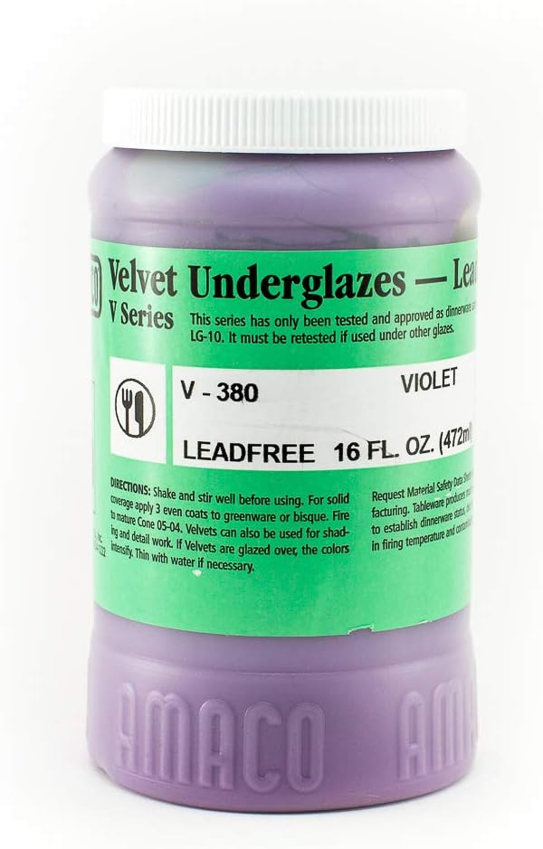 Amaco أمكو فيلت أندرغليز لون بنفسجي V380 سعة 1 باينت - Image 1
