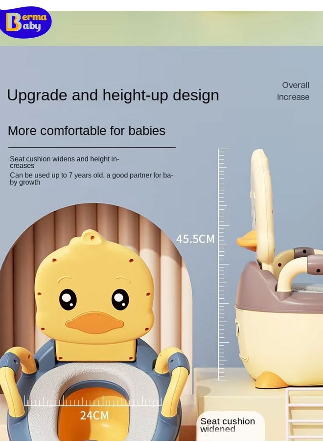 Berma Baby Baby Toilet Boys Girls Potty Training Seat Child Potty Ergonomic Chair Comfy Toilets Stool Type Kids Gift Toilet Potties Seats  - Image 4