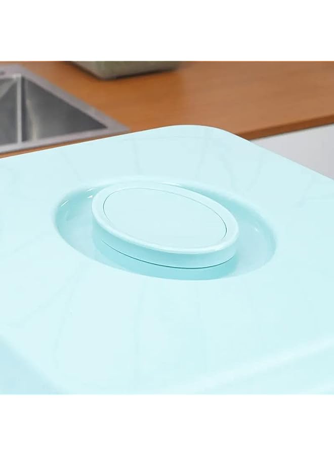 IAF Rice Container Set of 2pcs-Airtight Food Storage Container with Lid &BPA Free Plastic Large Cereal/Flour Sotrage Box, Kitchen Multifunctional Containers (10kg &15kg) - Image 4