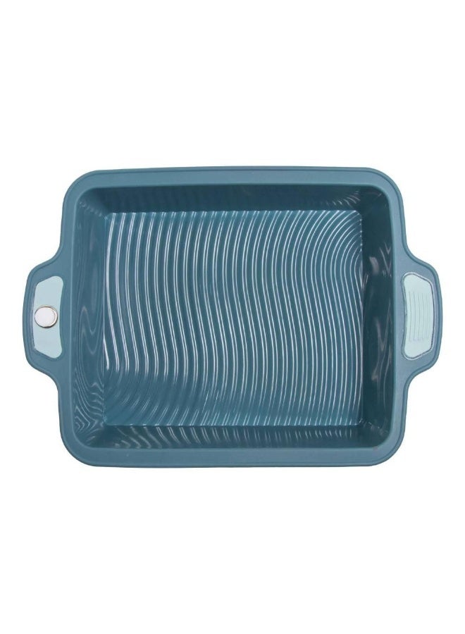 Bread Molds Silicone Fondant Molds Loaf Tin Non Stick Baking Tray Rectangle Cake Bakeware Set Cookware Baking Moulds Tins 25x21cm (Random Color) - Image 3