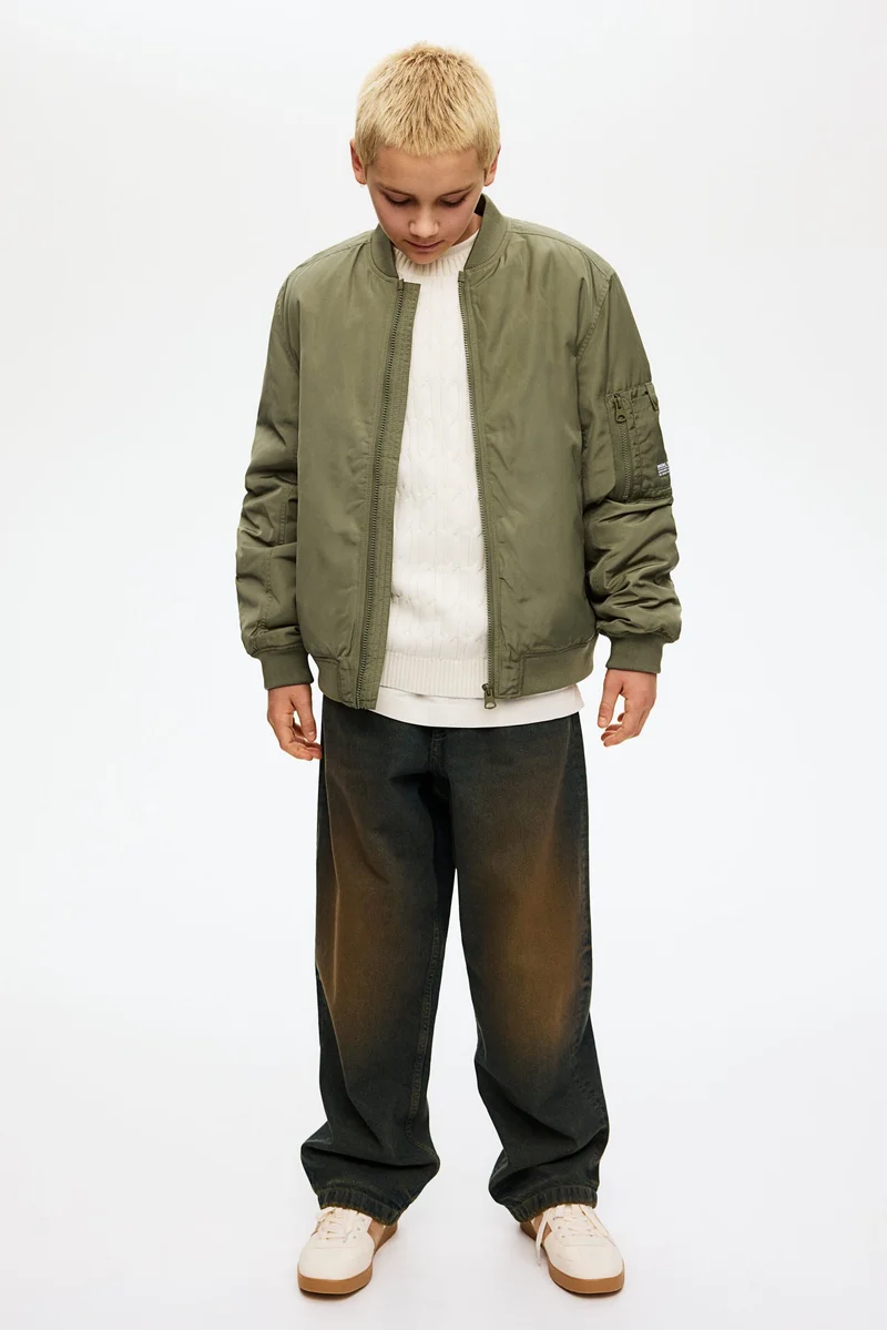 H&M Padded bomber jacket