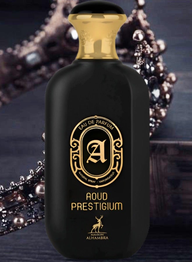 MAISON ALHAMBRA Aoud Prestigium Perfume 100ml EDP - Image 2