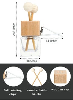 ATRI Empty car Glass Diffuser with Wooden Sticks: Indulge in Refreshing Atmosphere and Stunning Beauty on Your Journeys!  - Image 4
