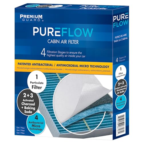 Premium Guard PureFlow Cabin Air Filter PC99052X | Fits 2015-2025 Nissan X-Trail, 2016-2024 Renault Koleos, 2022-2024 Logan, 2014-2020 Nissan Rogue, 2017-2022 Rogue Sport, 2017-2023 Qashqai - Image 2