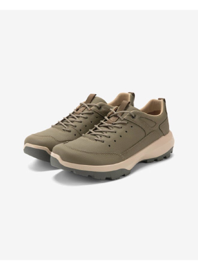 Hush Puppies Autumn New Men's Lychee Grain Genuine Leather Casual Leather Shoes Versatile Comfortable Commuting Shoes - Image 1