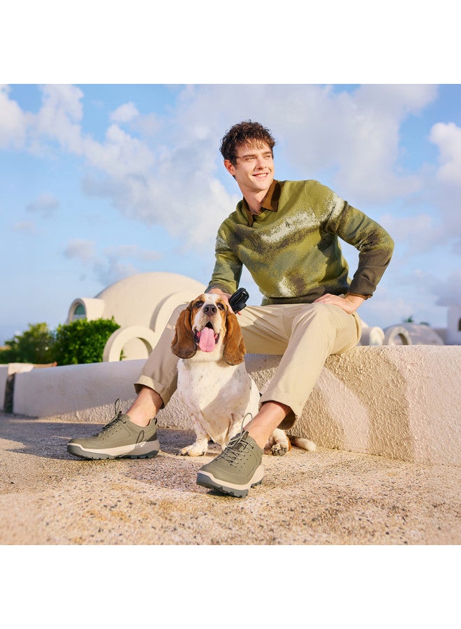 Hush Puppies Autumn New Men's Lychee Grain Genuine Leather Casual Leather Shoes Versatile Comfortable Commuting Shoes - Image 3