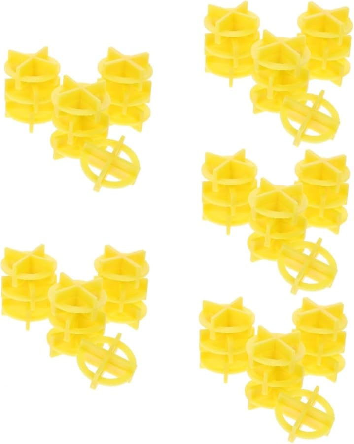 500 Pcs Ceramic Tile Cross Spacers 5 Pack For Accurate Floor Tile Positioning Easy Installation Kitchens Bathrooms - Image 2