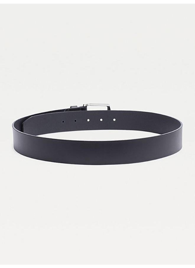 TOMMY HILFIGER Logo Denton Flag Leather Belt  - Image 2