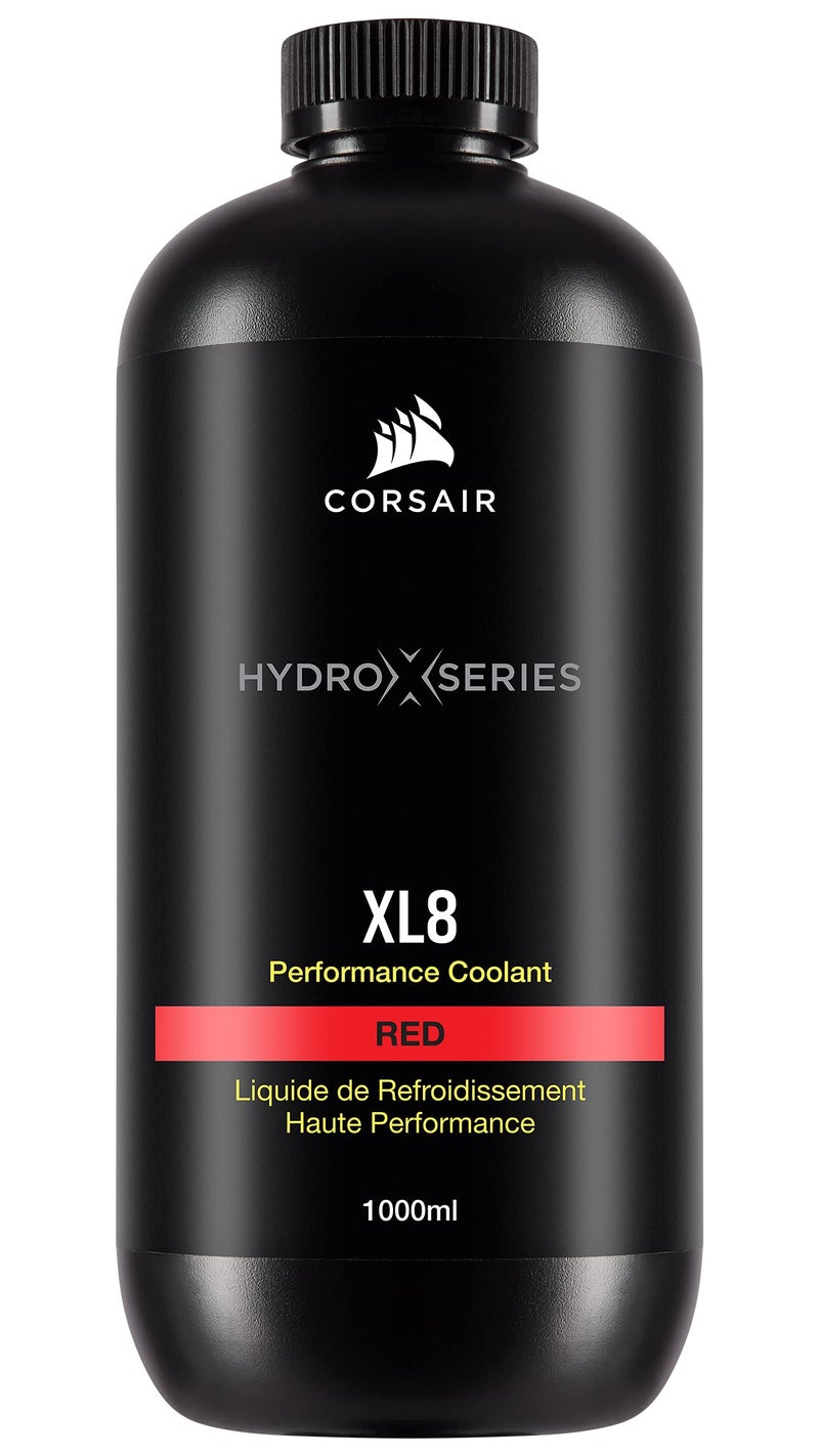 CORSAIR Hydro X Series, XL8, Performance Coolant, 1L, Translucent Red - Image 5