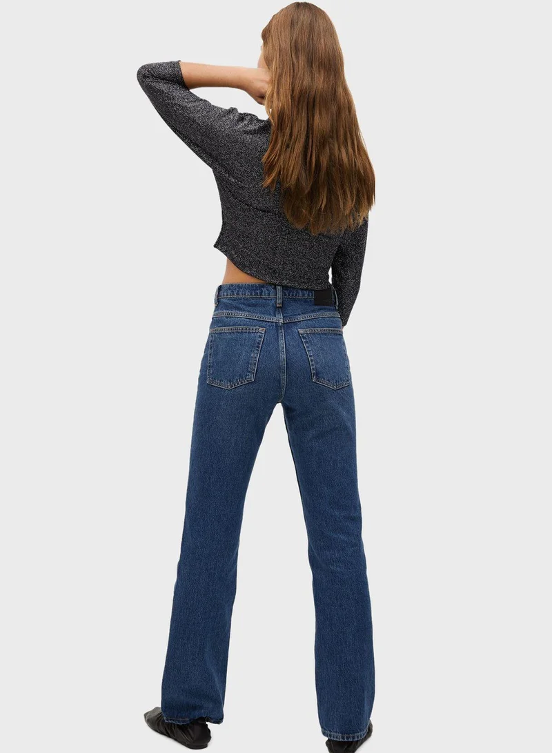 مانجو Printe Crop Top