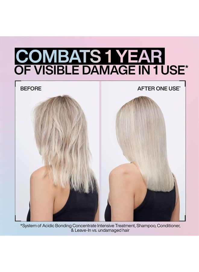 Redken Bonding Treatment for Damaged Hair Repair | Acidic Bonding Concentrate | For All Hair Types - Image 3