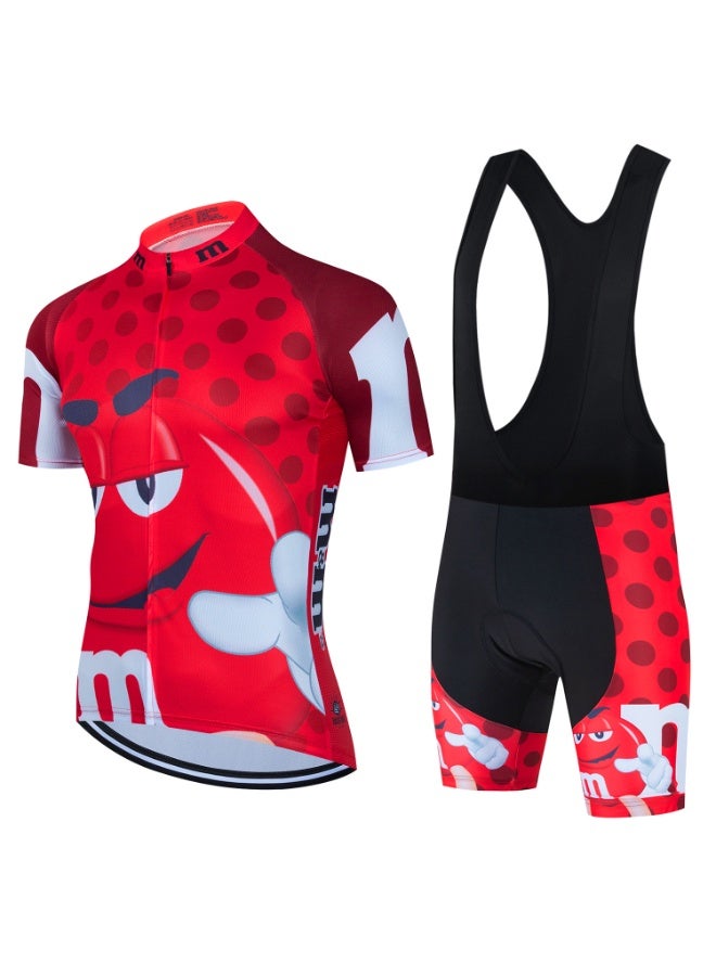 KUYING Summer Short Sleeved Cycling Suit Set  - Image 1