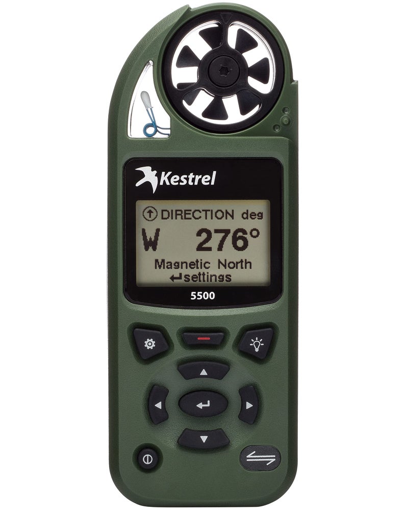 Kestrel مقياس الطقس كستريل 5500 غير متصل، زيتوني داكن - Image 1