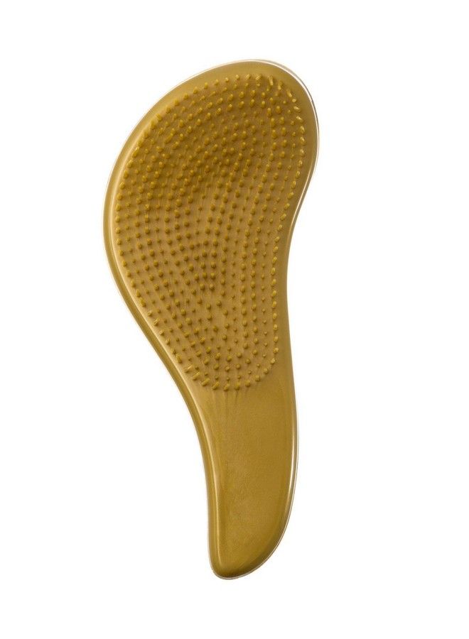 RICH Hair Care Golden Glamour Satin Touch Detangling Brush For All Hair Types Keeps Hair Smooth Antistatic Reduces Frizz For Dry & Wet Hair Travel Size - Image 4