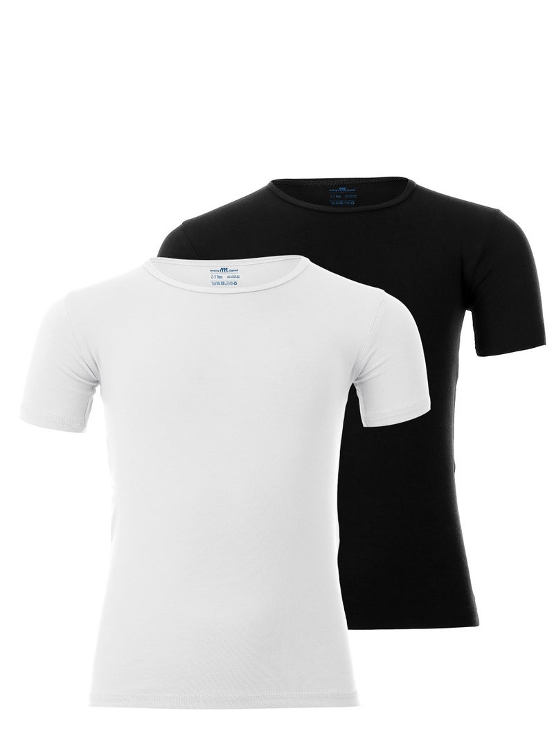 Mesery Bundle OF (2) O Neck T- Shirts - For Boy's  - Image 1