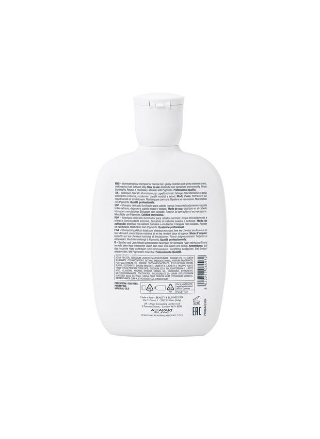 ALFAPARF MILANO Alfaparf Milano Semi di Lino Diamond Illuminating Shampoo and Conditioner Set - Sulfate Free Shampoo and Conditioner for Color Treated Hair - Adds Brilliant Shine and Softness  - Image 3