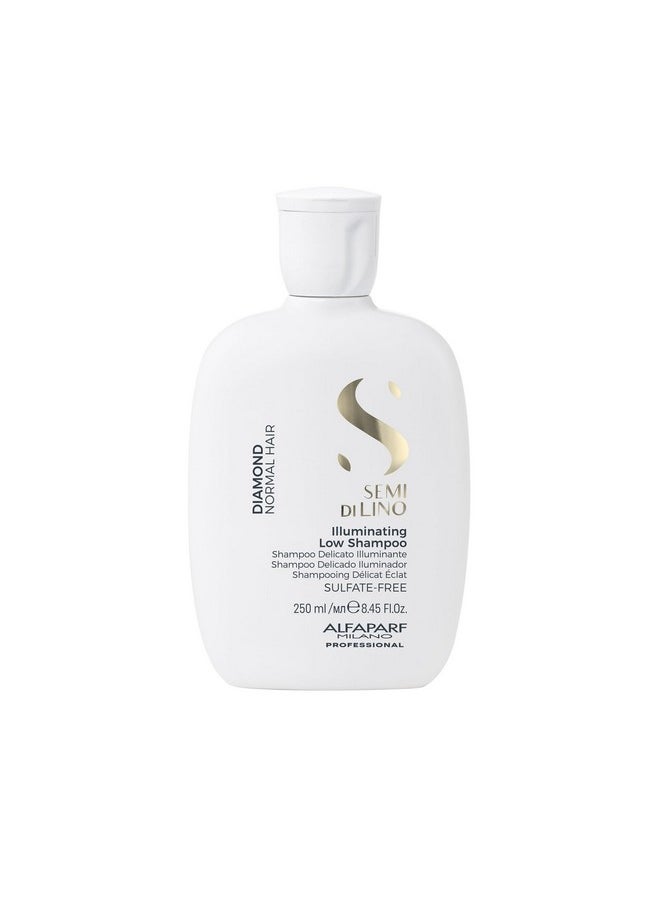 ALFAPARF MILANO Alfaparf Milano Semi di Lino Diamond Illuminating Shampoo and Conditioner Set - Sulfate Free Shampoo and Conditioner for Color Treated Hair - Adds Brilliant Shine and Softness  - Image 2