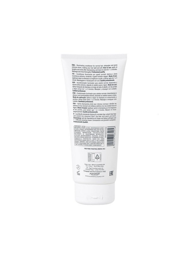 ALFAPARF MILANO Alfaparf Milano Semi di Lino Diamond Illuminating Shampoo and Conditioner Set - Sulfate Free Shampoo and Conditioner for Color Treated Hair - Adds Brilliant Shine and Softness  - Image 5