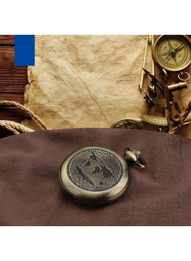 Create idea Retro Portable Compass Camping Survival Compass Metal Pocket Compass Kids Compass for Hiking Camping Hunting Outdoor Military Navigation Tool  - Image 1